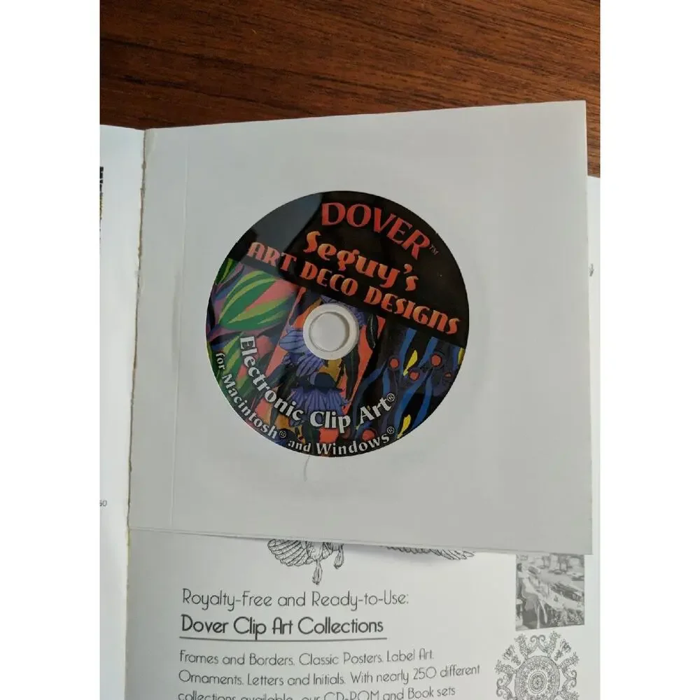 Seguy's Art Deco Designs Bk & CD